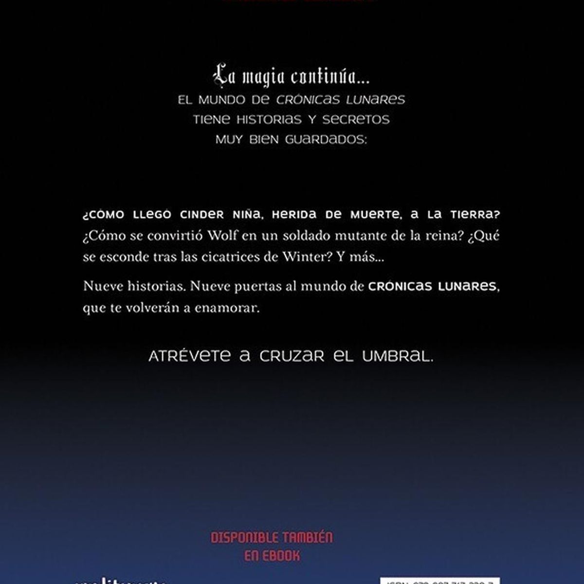 GENERICO - Stars Above. Crónicas Lunares. Marissa Meyer