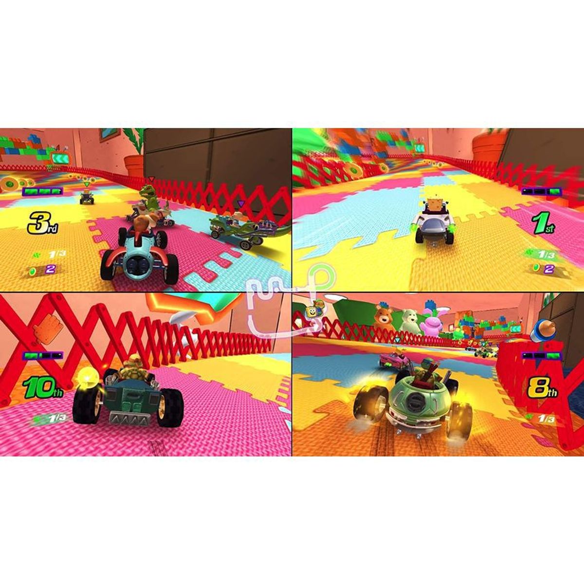 PLAYSTATION - Nickelodeon kart racers - nintendo switch