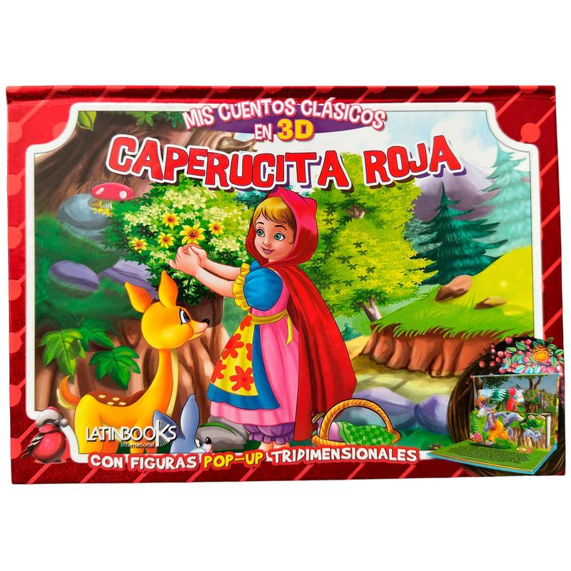 GENERICO - Mis Cuentos Clásicos En 3d. Caperucita Roja