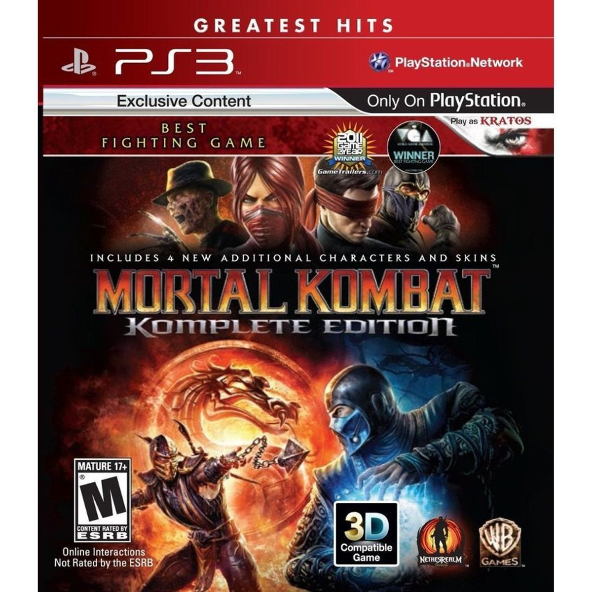 PLAYSTATION - Mortal kombat komplete edition - playstation 3