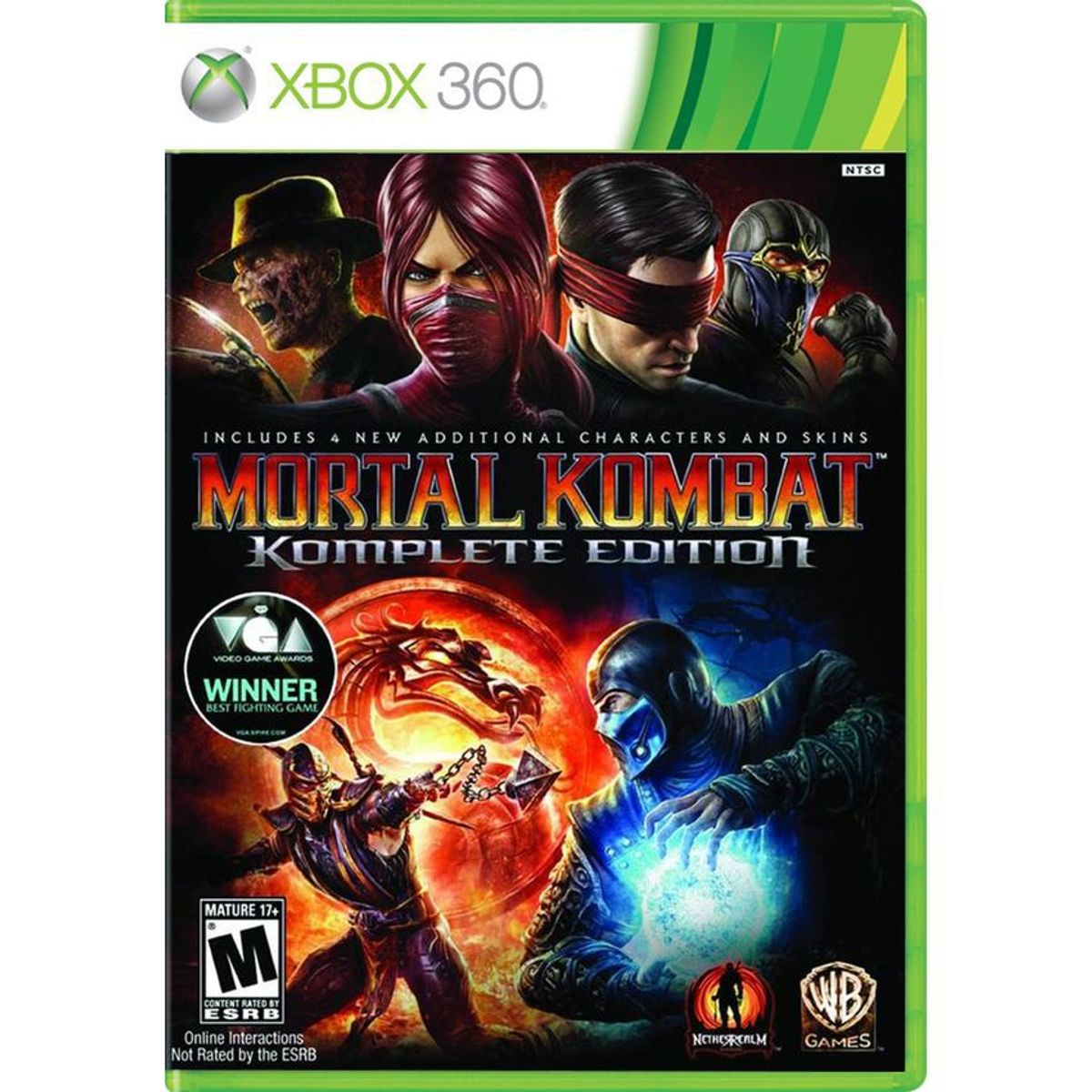PLAYSTATION - Mortal kombat komplete edition - xbox 360
