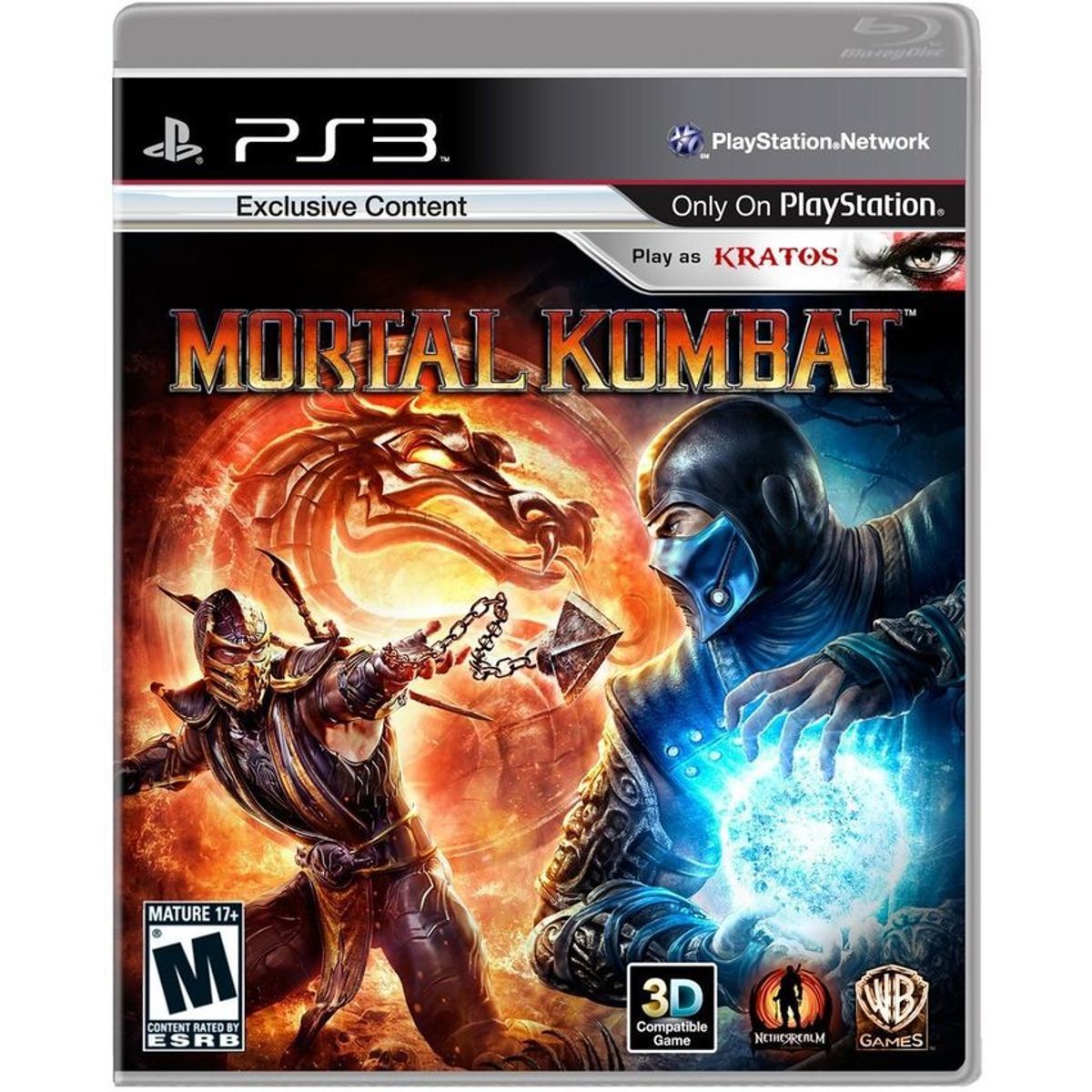 PLAYSTATION - Mortal kombat - playstation 3