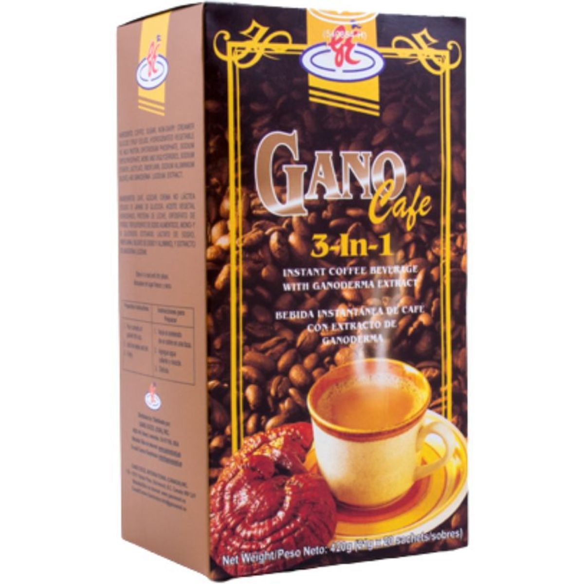 GANO EXCEL - Gano cafe 3 en 1 caja 20 sobres gano excel_.