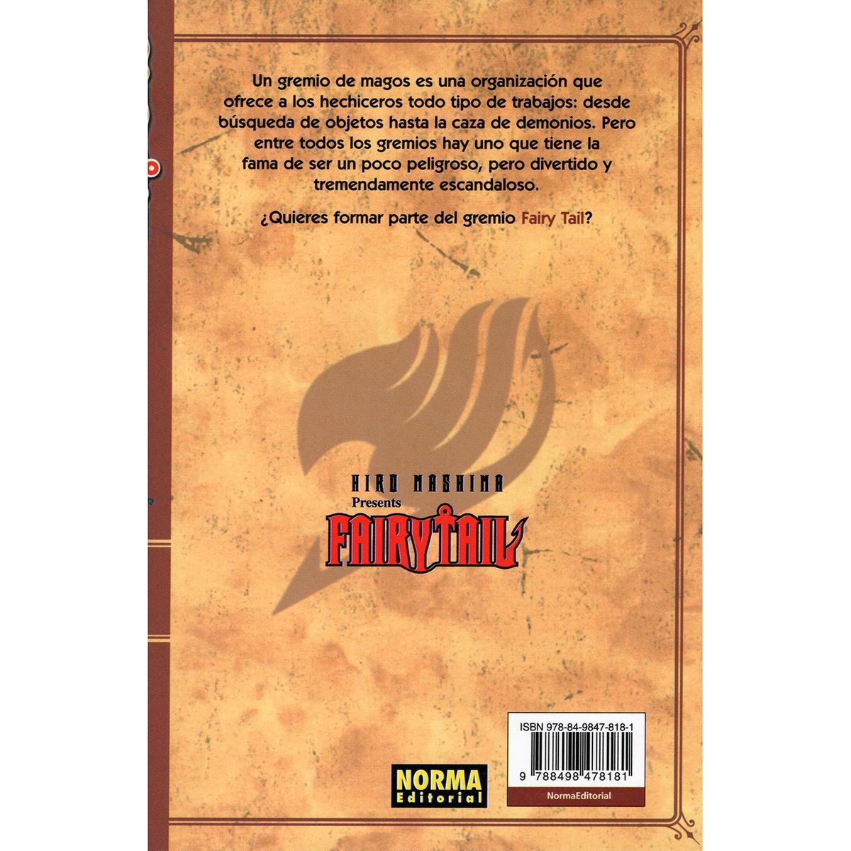 EDITORIAL NORMA - Fairy Tail No. 1