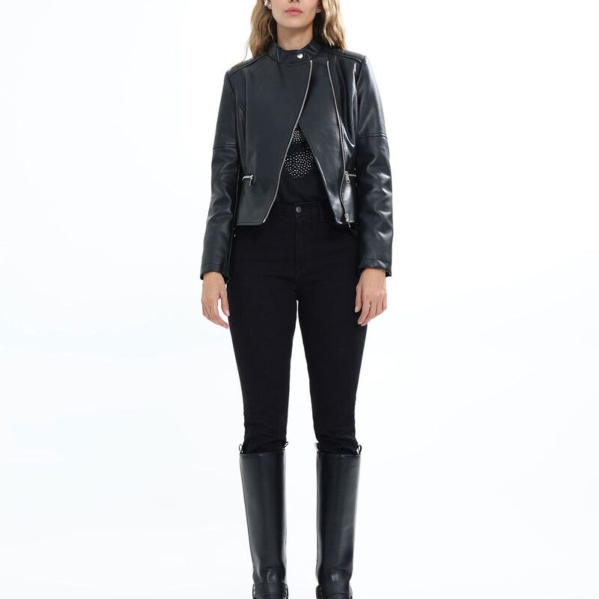 SEVEN SEVEN - Chaqueta Para Mujer Pu Color Negro Marca Seven Seven #28080645