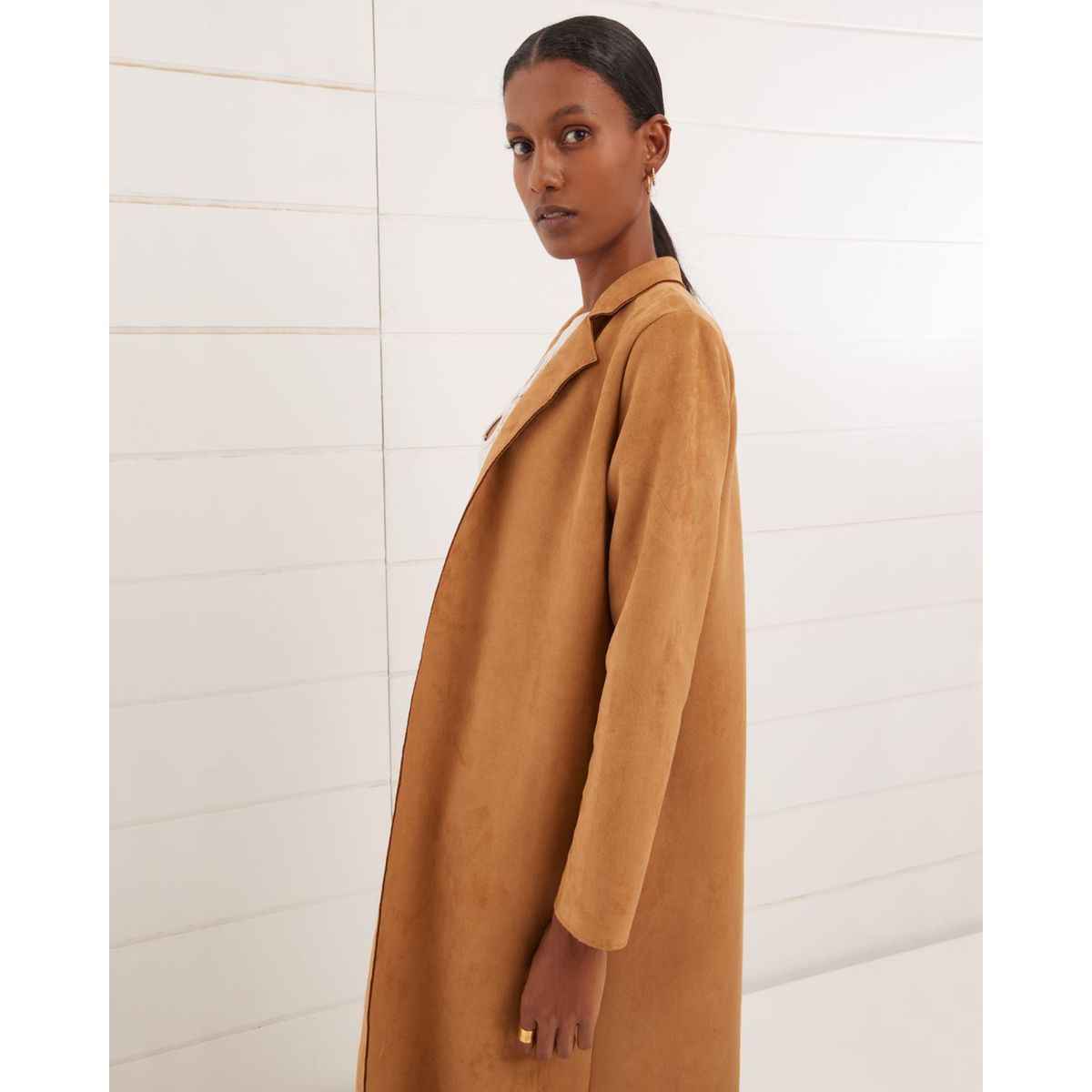 SEVEN SEVEN - Chaqueta Para Mujer Abrigo Color Camel Marca Seven Seven #28080806