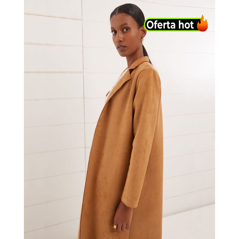 SEVEN SEVEN - Chaqueta Para Mujer Abrigo Color Camel Marca Seven Seven #28080806