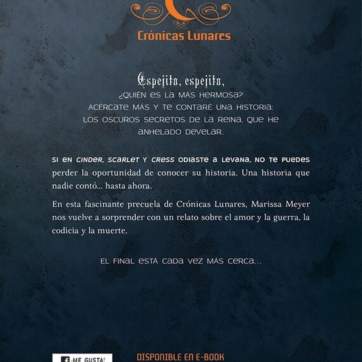 GENERICO - Fairest. Crónicas Lunares. Marissa Meyer