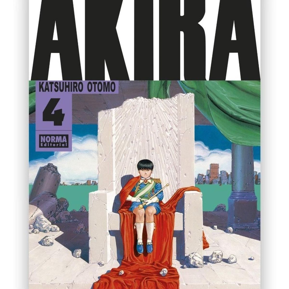 EDITORIAL NORMA - Akira No. 4 Edición Especial En Blanco Y Negro