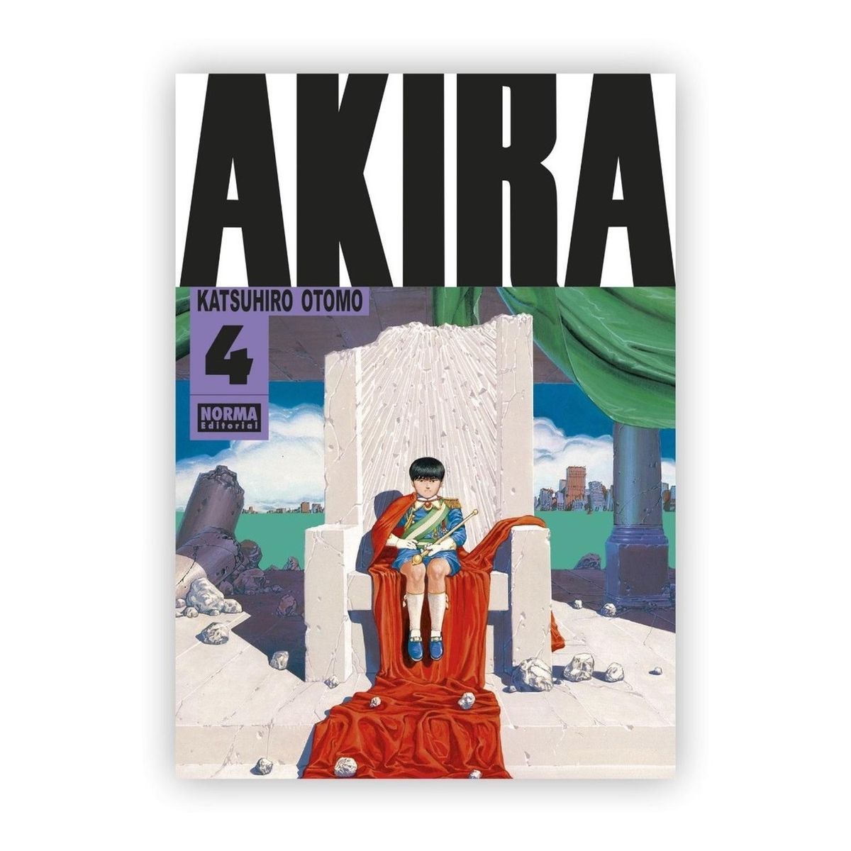 EDITORIAL NORMA - Akira No. 4 Edición Especial En Blanco Y Negro