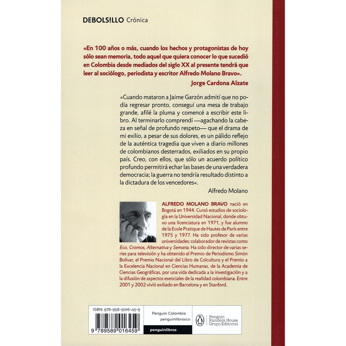 DEBOLSILLO - Desterrados. Alfredo Molano