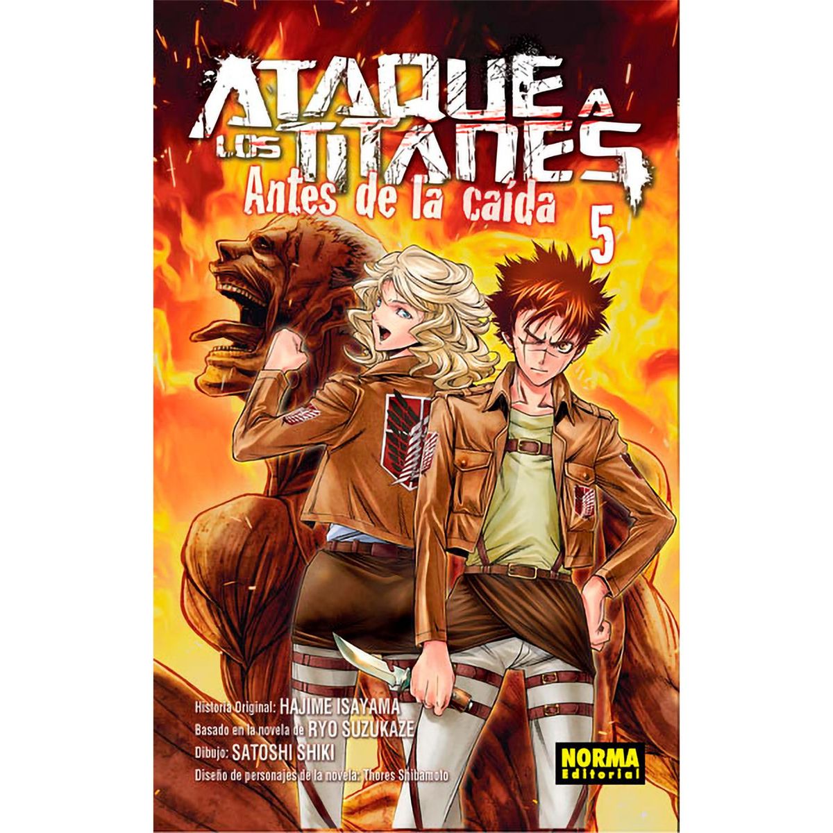 EDITORIAL NORMA - Ataque A Los Titanes: Antes De La Caída No. 5