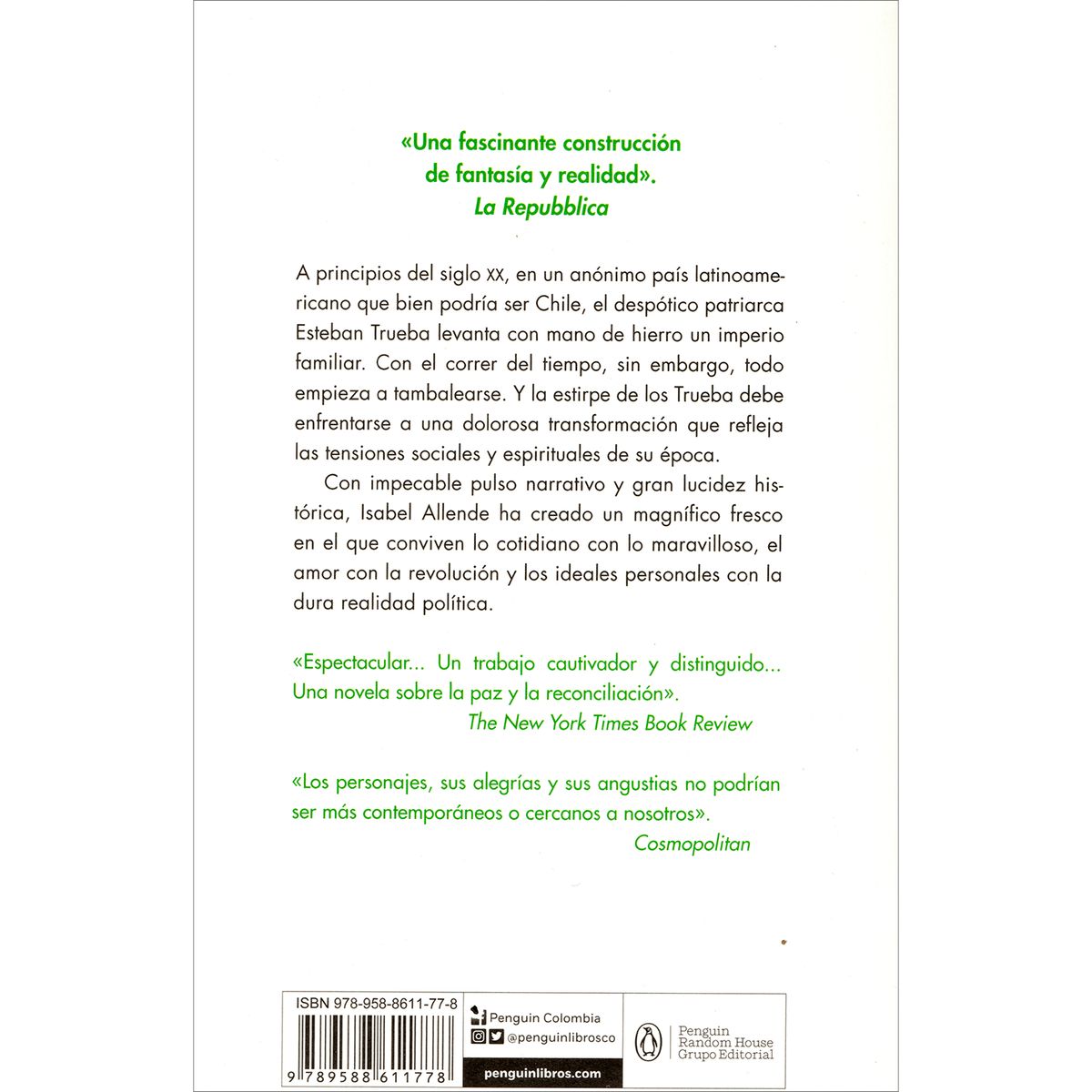 PENGUIN RANDOM HOUSE - La Casa De Los Espíritus. Isabel Allende