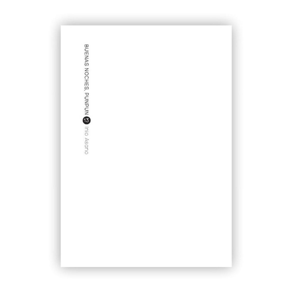 EDITORIAL NORMA - Buenas Noches, Punpun No. 13. Último