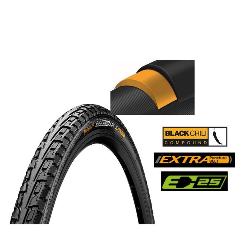 CONTINENTAL - Llanta Coraza Continental Bicicleta 700 X 32 Ruta Gravel