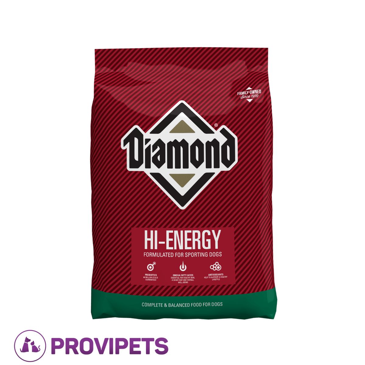 DIAMOND NATURALS - Diamond Hi Energy Sport Perros Consumo Energetico 50lb
