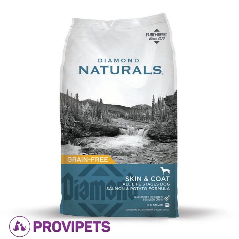 DIAMOND NATURALS - Diamond Skin Coat Salmón 30lb