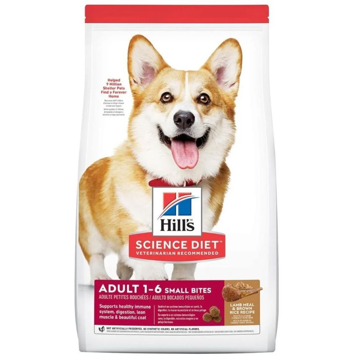 HILLS - Hills Adult Small Bites L  R Raz Peq Cordero 15.5lb