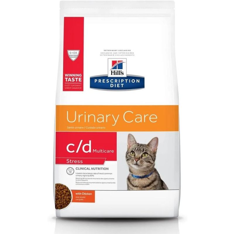 HILLS - Hills Cd Gatos Stress Salud Tracto Urinario 4lb