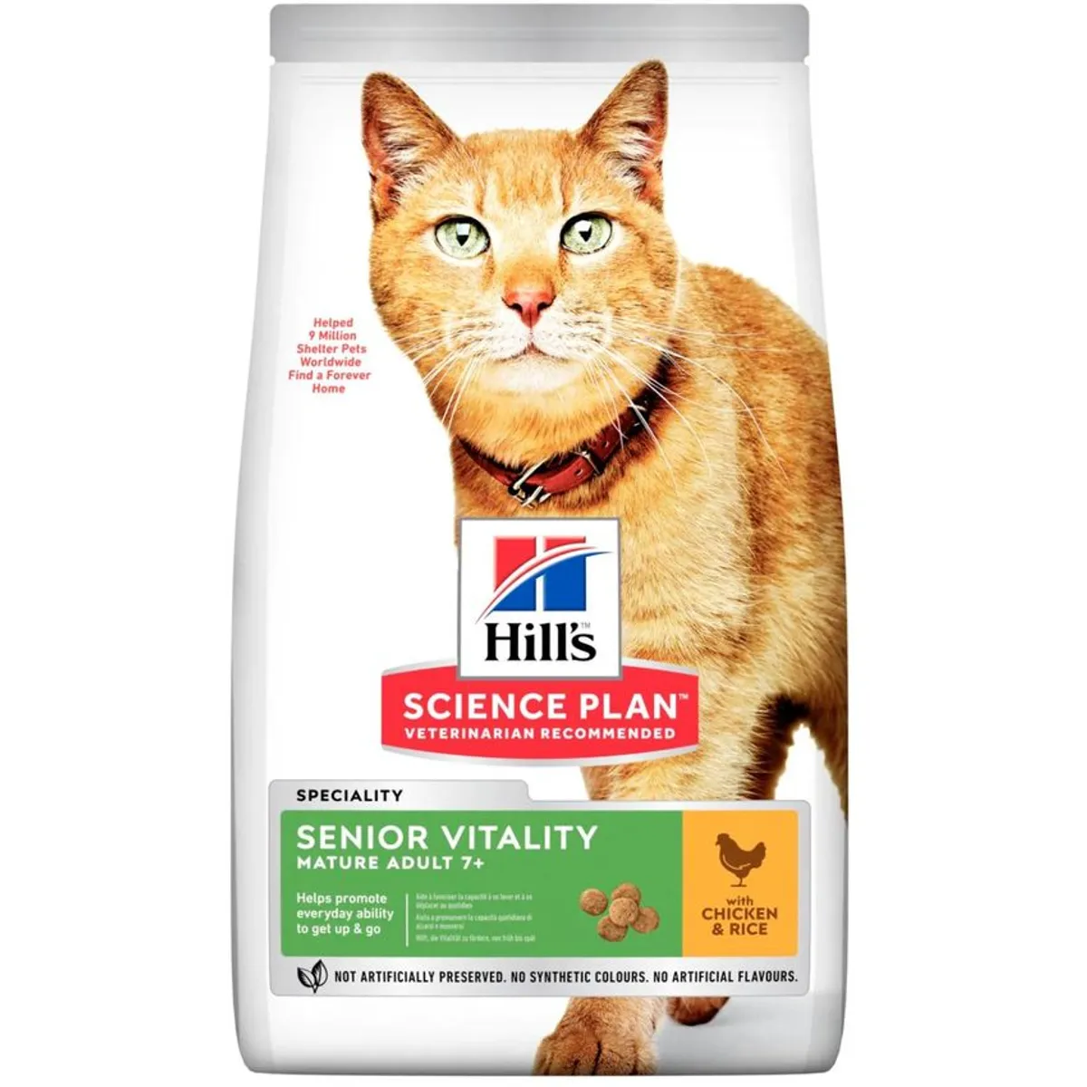 HILLS - Hills Gato Adulto Youthful 7+ Senior Vitality Vitalidad 3lb