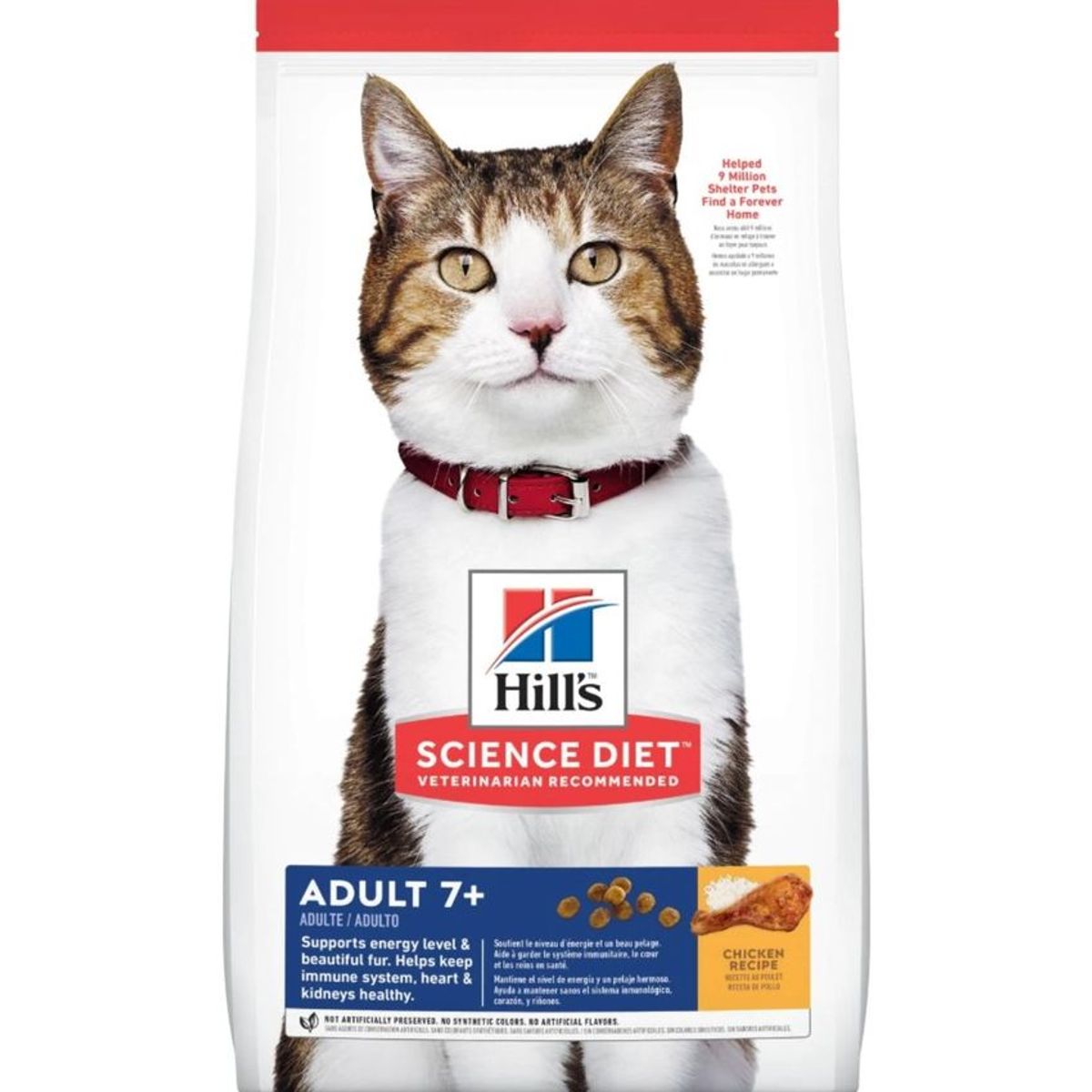HILLS - Hills Gatos Adultos Senior 7+ 4 lb Energia Vitalidad