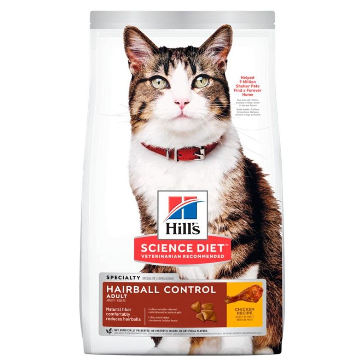 HILLS - Hills Gatos Hbc Control Bola De Pelos 15.5lb