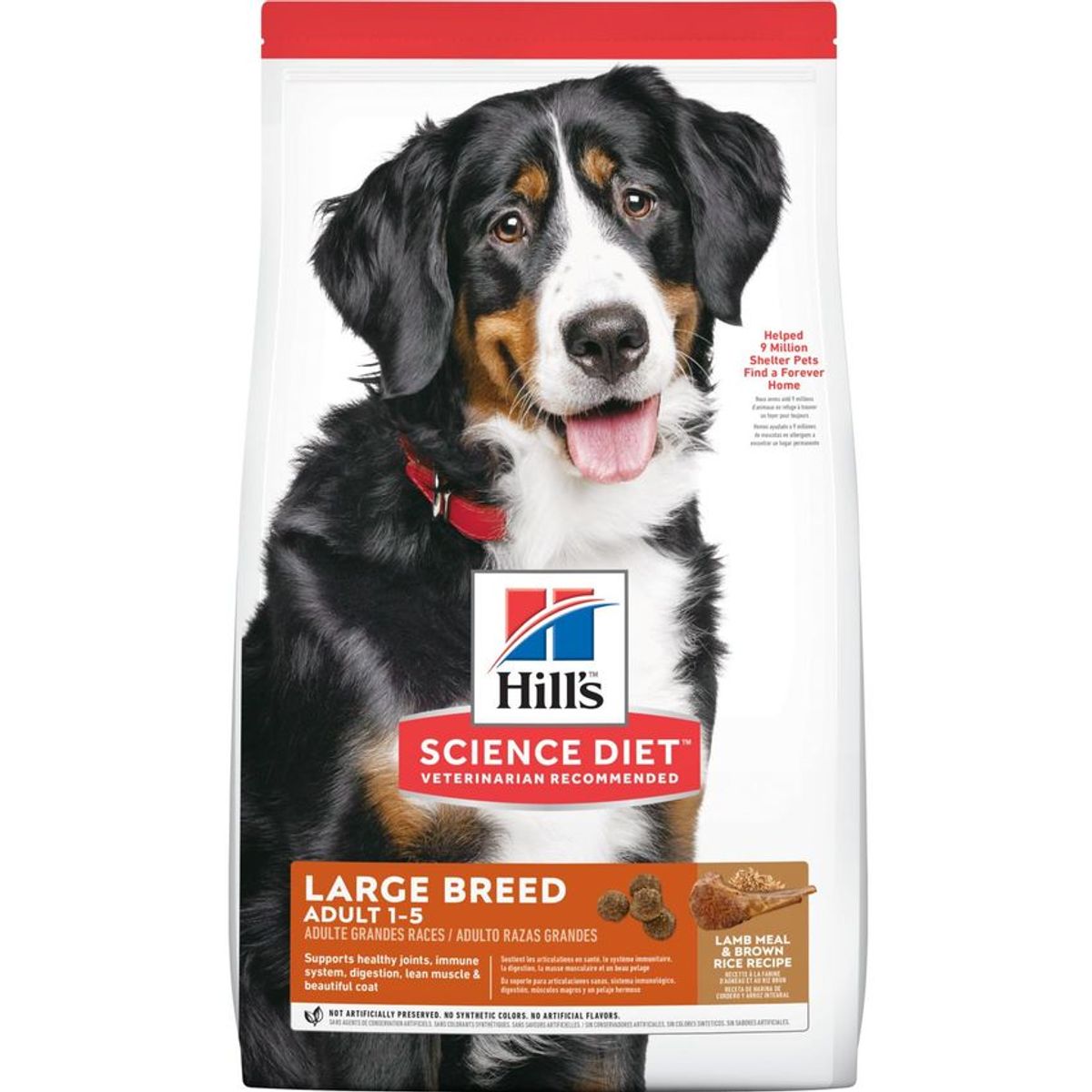 HILLS - Hills Perros Adult Large Breed Razas Gran Cordero 33lb