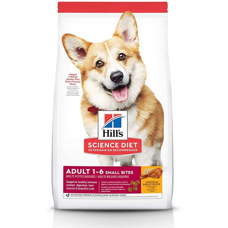 HILLS - Hills Perros Adult Small Bites Adulto Razas Pequeñas 15lb