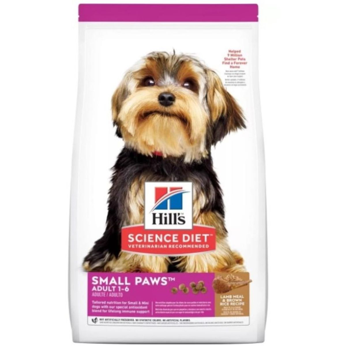HILLS - Hills Perros Adult Small Paws Cordero Raza Mini 15.5lb