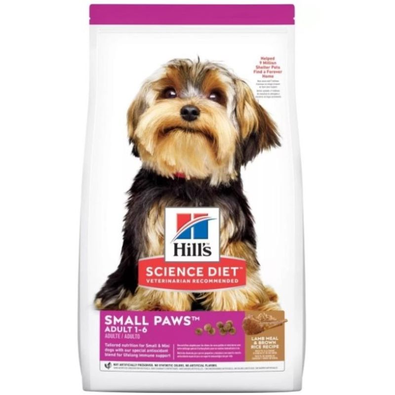 HILLS - Hills Perros Adult Small Paws Cordero Raza Mini 15.5lb
