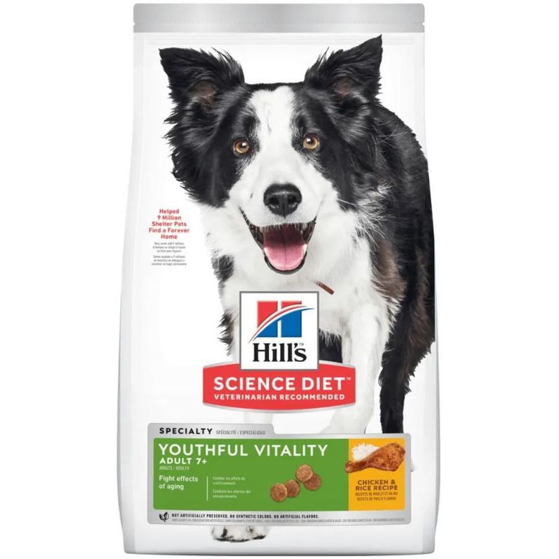 HILLS - Hills Perros Adulto Senior 7 Youthful Vitality 12.5lb
