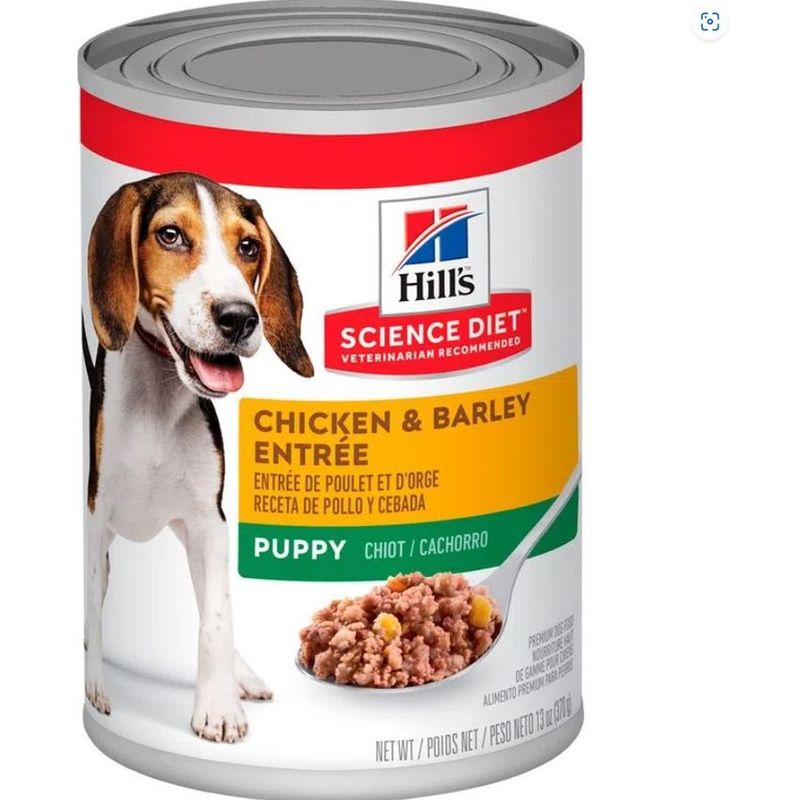 HILLS - Hills Perros Cachorros Lata Comida Húmeda Pollo 13oz