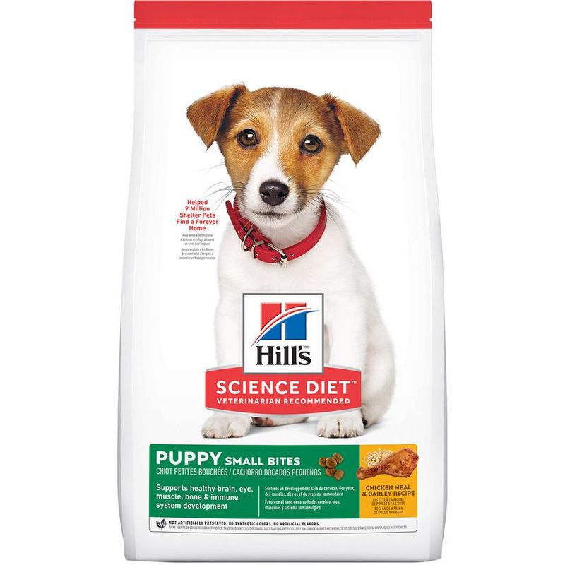 HILLS - Hills Puppy Small Bites Perros Cachorros Raza Pequeña 4.5lb