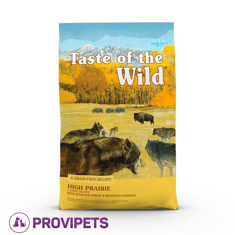 TASTE OF THE WILD - Taste Of The Wild Canine High Prairie Bisonte Venado 28lb