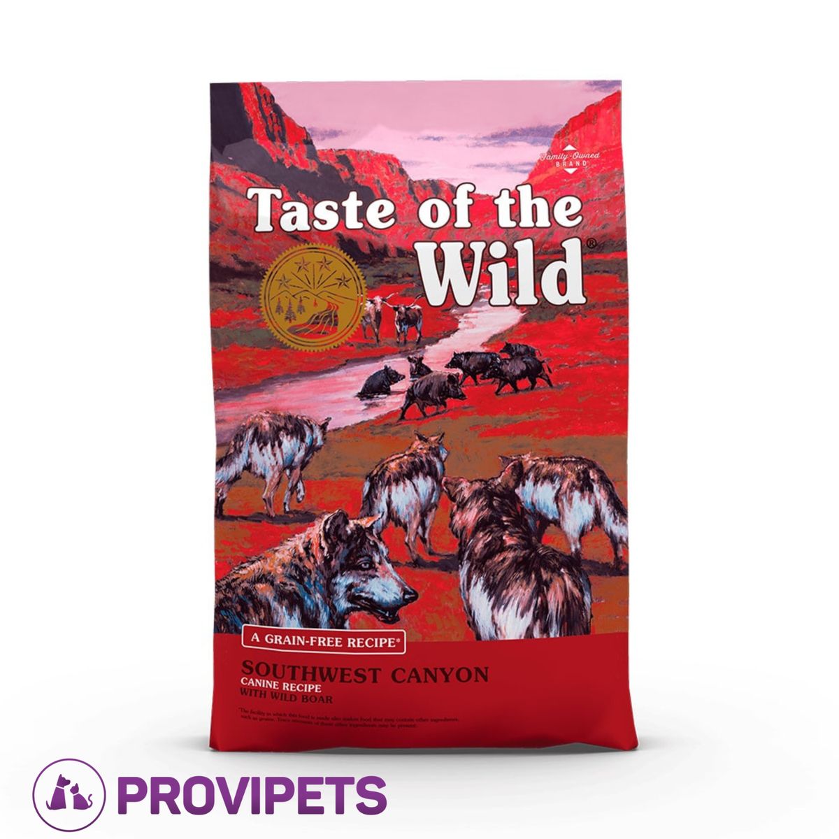 TASTE OF THE WILD - Taste Of The Wild Canine Southwest Canyon Jabalí 28lb Nuevo