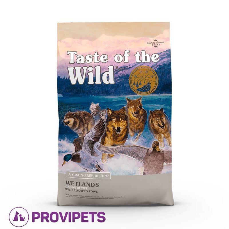 TASTE OF THE WILD - Taste Of The Wild Canine Wetlands Adulto Pato Codorniz 28lb