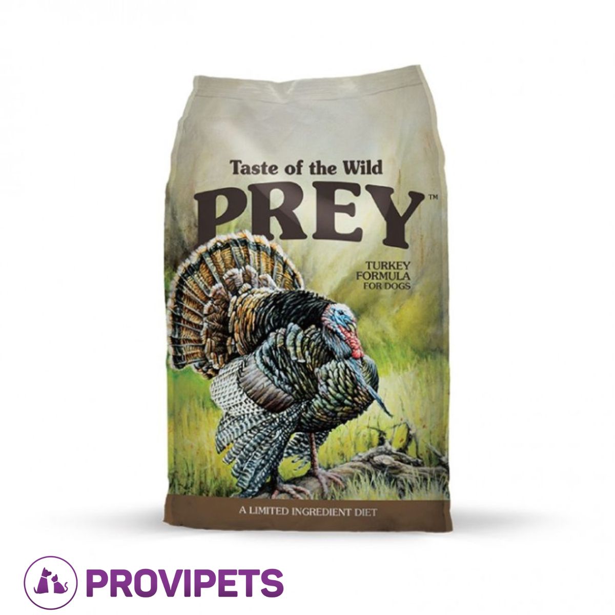 TASTE OF THE WILD - Taste Of The Wild Prey Turkey Pavo Perros Adultos 8lb Nuevo