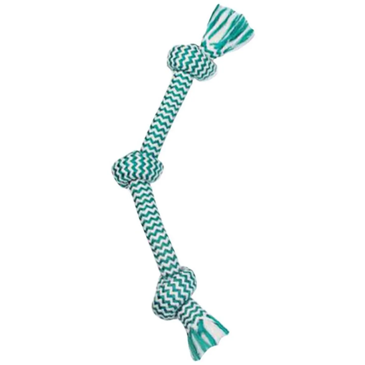 MAMMOTH - Juguete Perros Cuerda Mammoth 3 Nudos Sabor Menta Medium