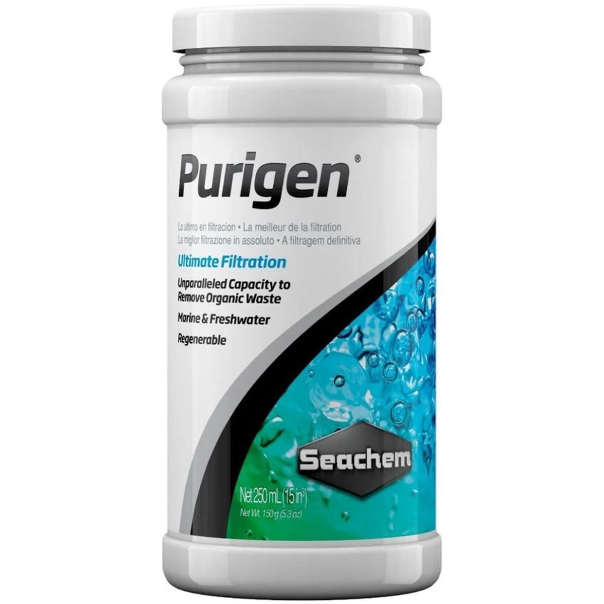 SEACHEM - Seachem Purigen 250ml Filtración Absorbente
