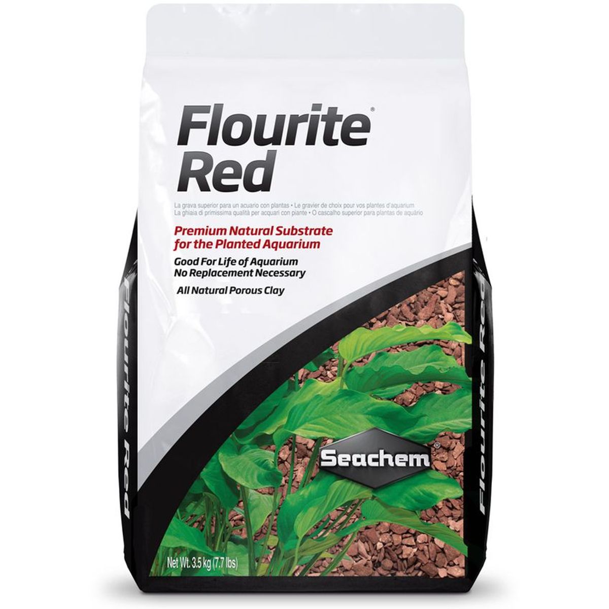SEACHEM - Seachem Flourite Red Sustrato Acuarios Plantados 3.5kg