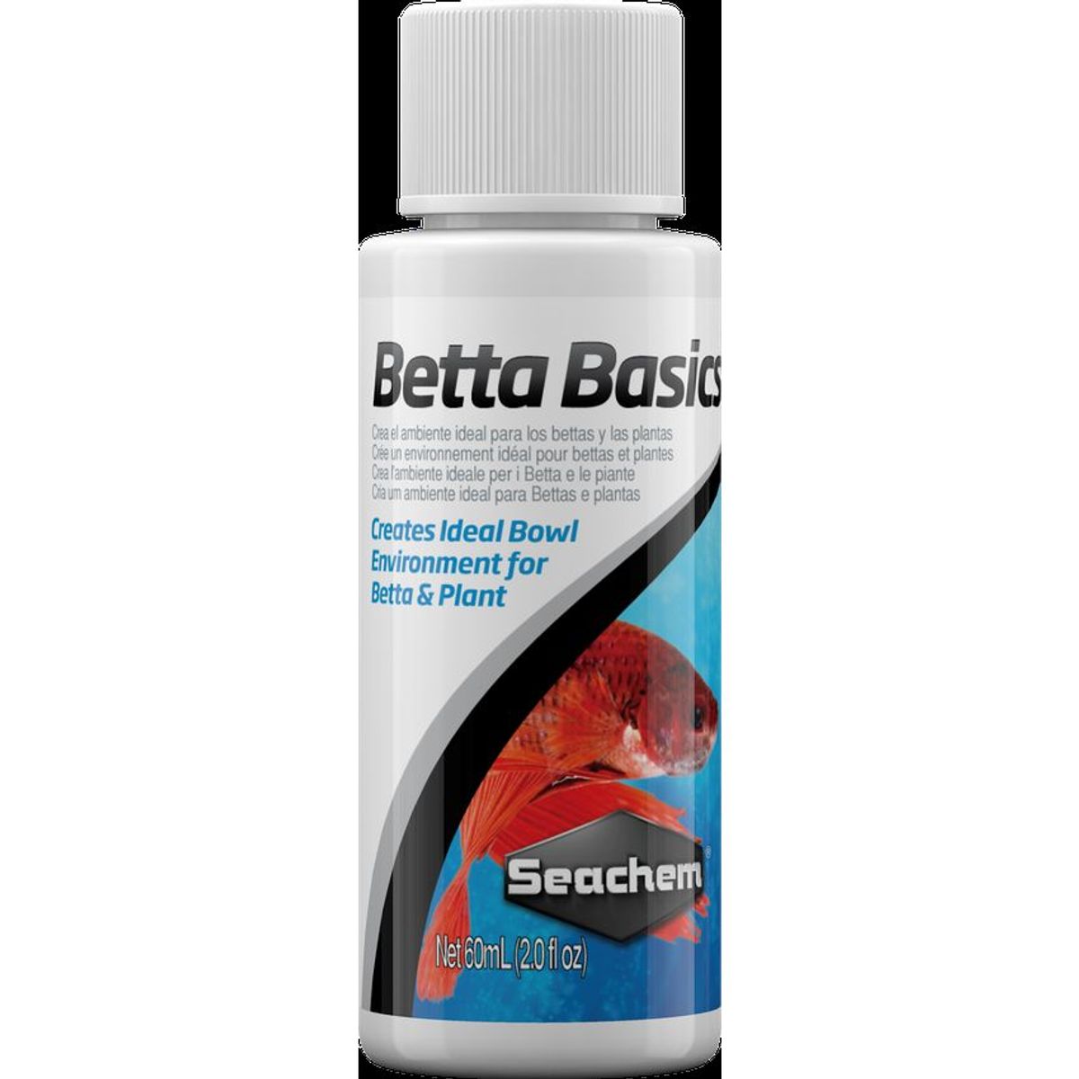 SEACHEM - Seachem Betta Basics 60ml Anticloro