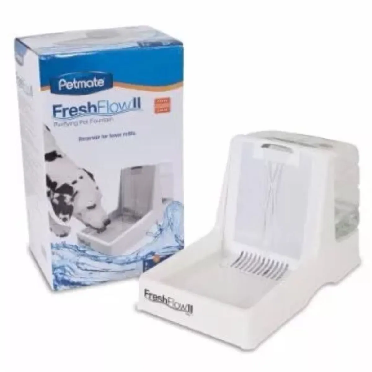 PETMATE - Petmate Bebedero Automatico Tipo Fuente Fresh Flow 2 4.8lt