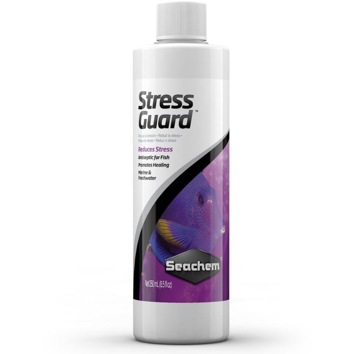 SEACHEM - Seachem Stress Guard 250ml Antiestrés Acondicionador