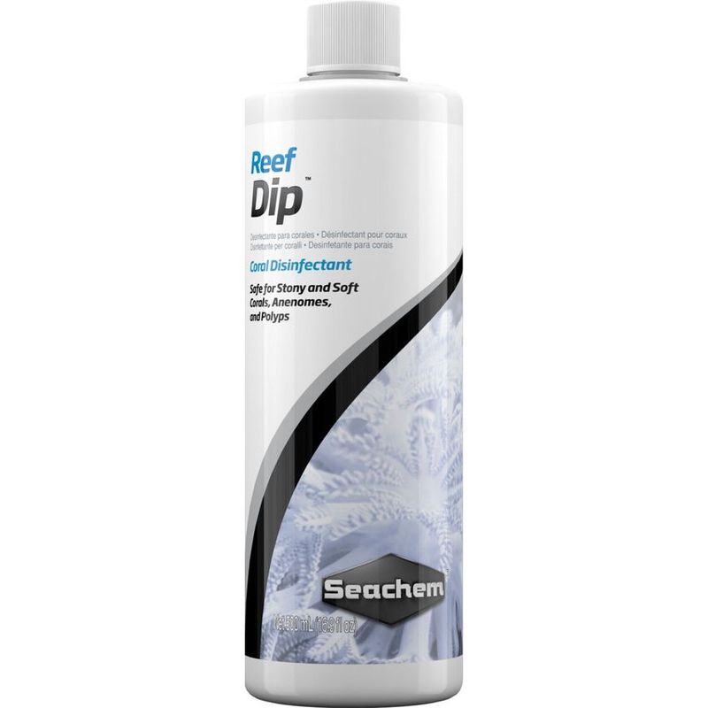 SEACHEM - Seachem Reef Dip 500 ml Desinfectante Corales