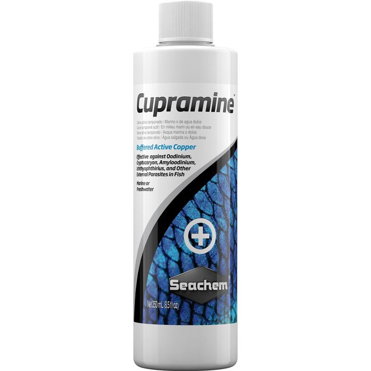 SEACHEM - Seachem Cupramine 250ml Cobre Activo