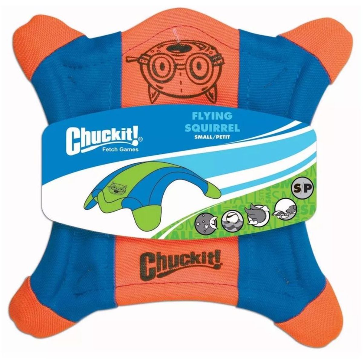 PETMATE - Juguete Perros Chuckit Flying Squirrel Ardilla Small