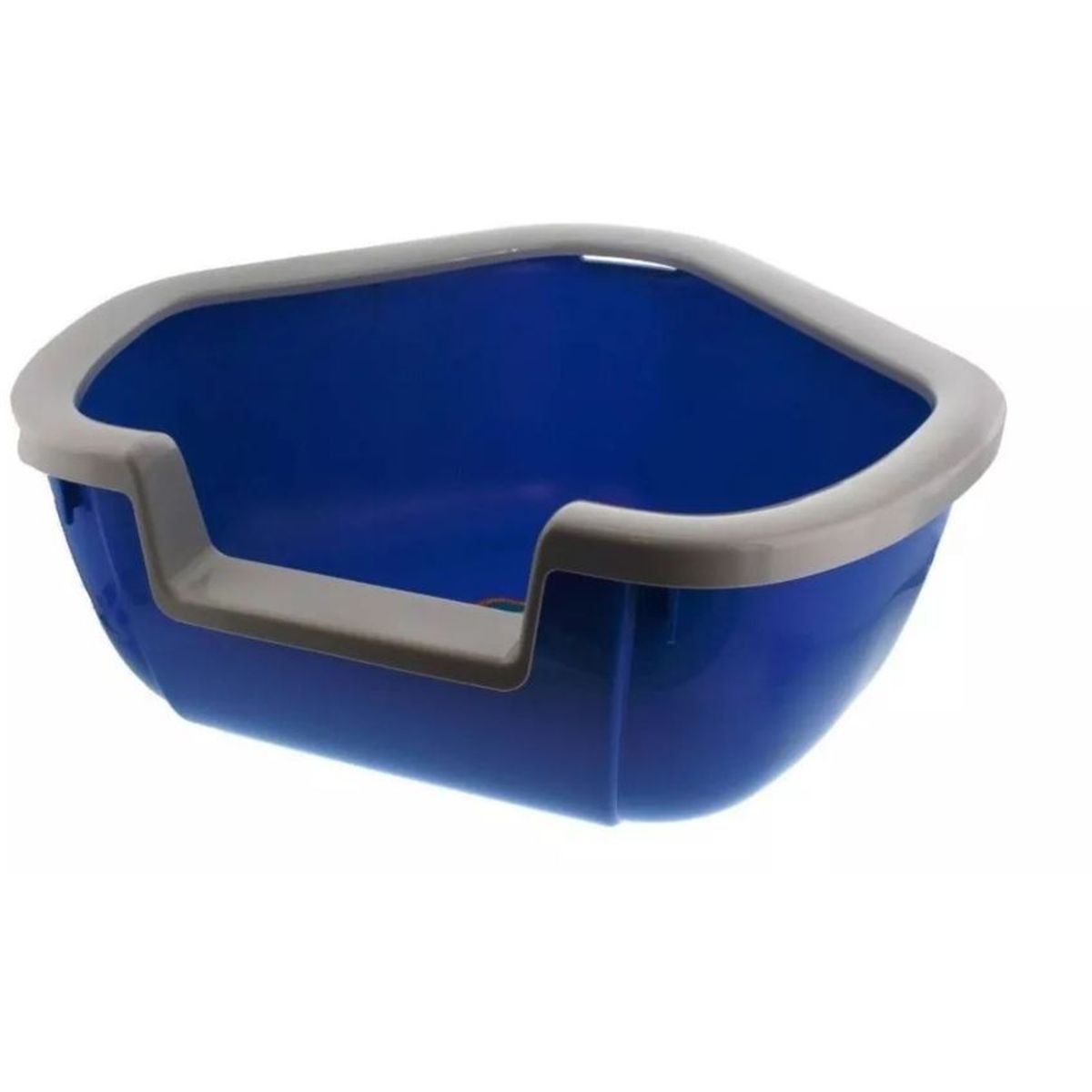 FERPLAST - Arenero Sanitario Gatos Ferplast Dama Forma Esquinero Azul