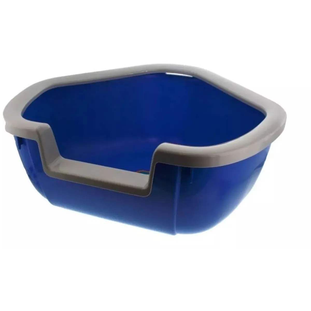 FERPLAST - Arenero Sanitario Gatos Ferplast Dama Forma Esquinero Azul