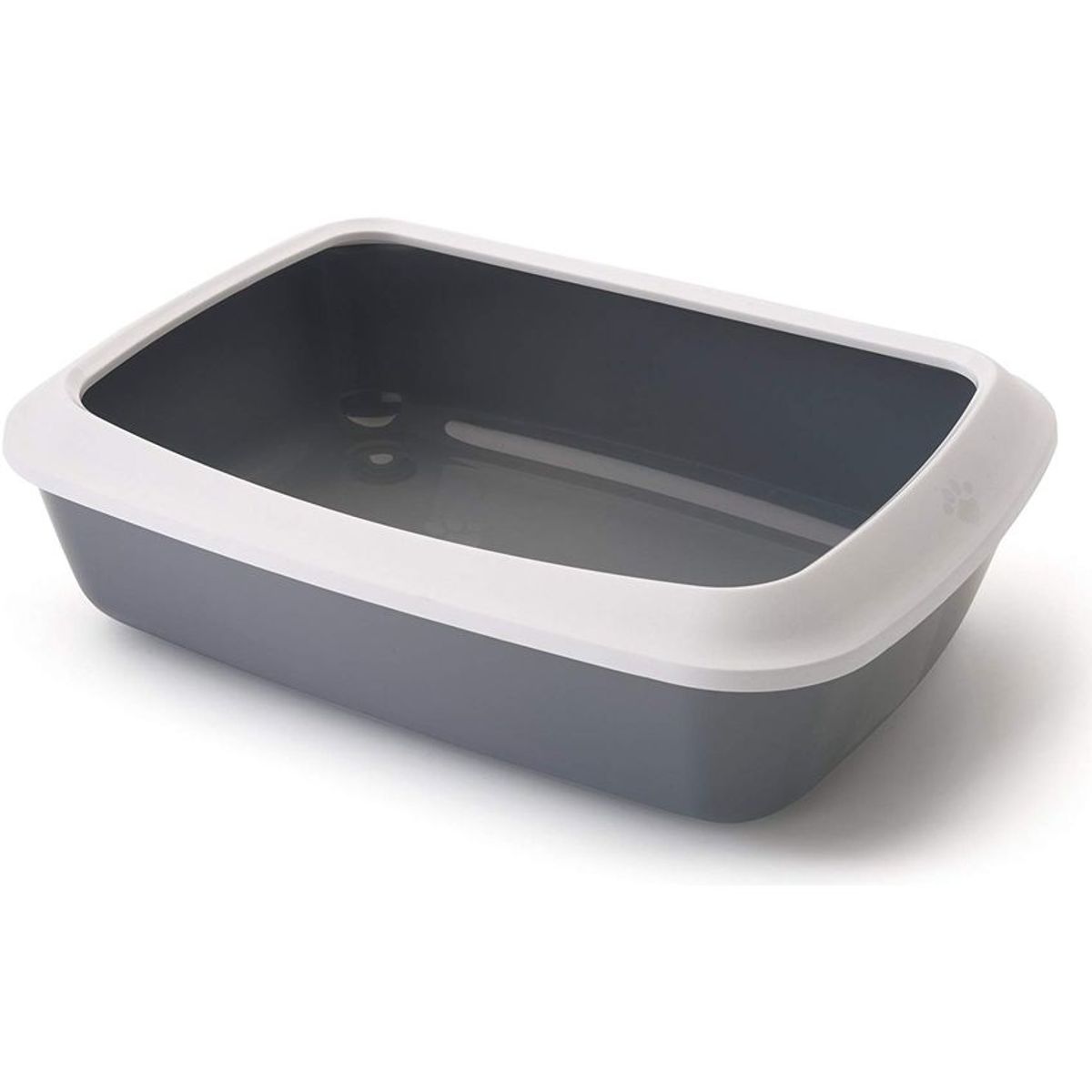 SAVIC PETS FAVOURITE - Arenero Sanitario Gatos Savic Iriz Con Aros Pequeño Gris