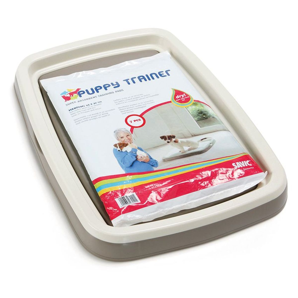 PETMATE - Sanitario Perros Cachorros Starter Kit Medium Incl 7 Toallas